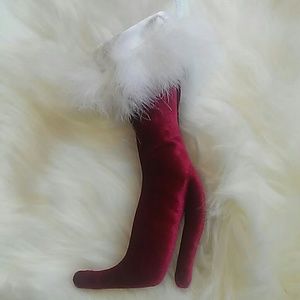Victorian gift bootie stocking